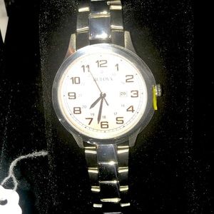 Bulova Classic Pink Dial Stainless Steel Ladies